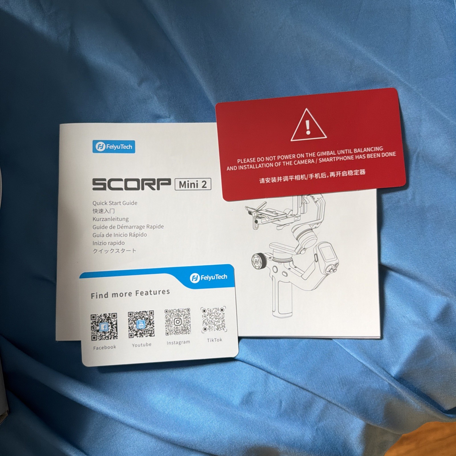 SCORP MINI 2 Gimbal Stabilizer for Mirrorless Camera & Smartphone | AI Tracking