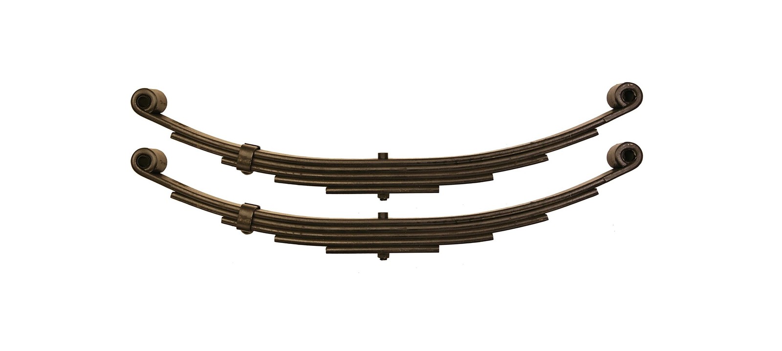 LIBRA Trailer Leaf Spring 5 Leaf Double Eye 3000# Cap for 6000# 6K Axle -Set 2