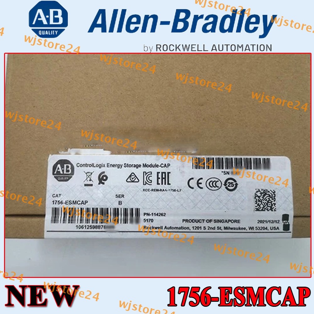 New Genuine New In Box 1756-ESMCAP PLC-AB EtherNet/IP ControlLogix Module