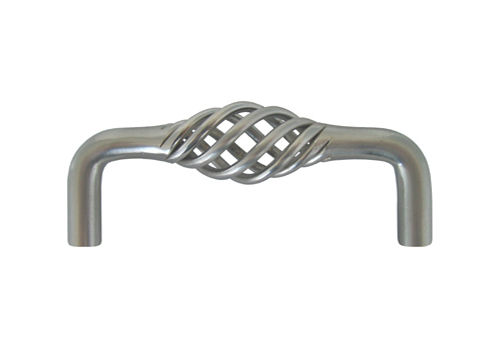 New 3" Satin Nickel Kitchen Bathroom Birdcage Cabinet Knob pull 76mm