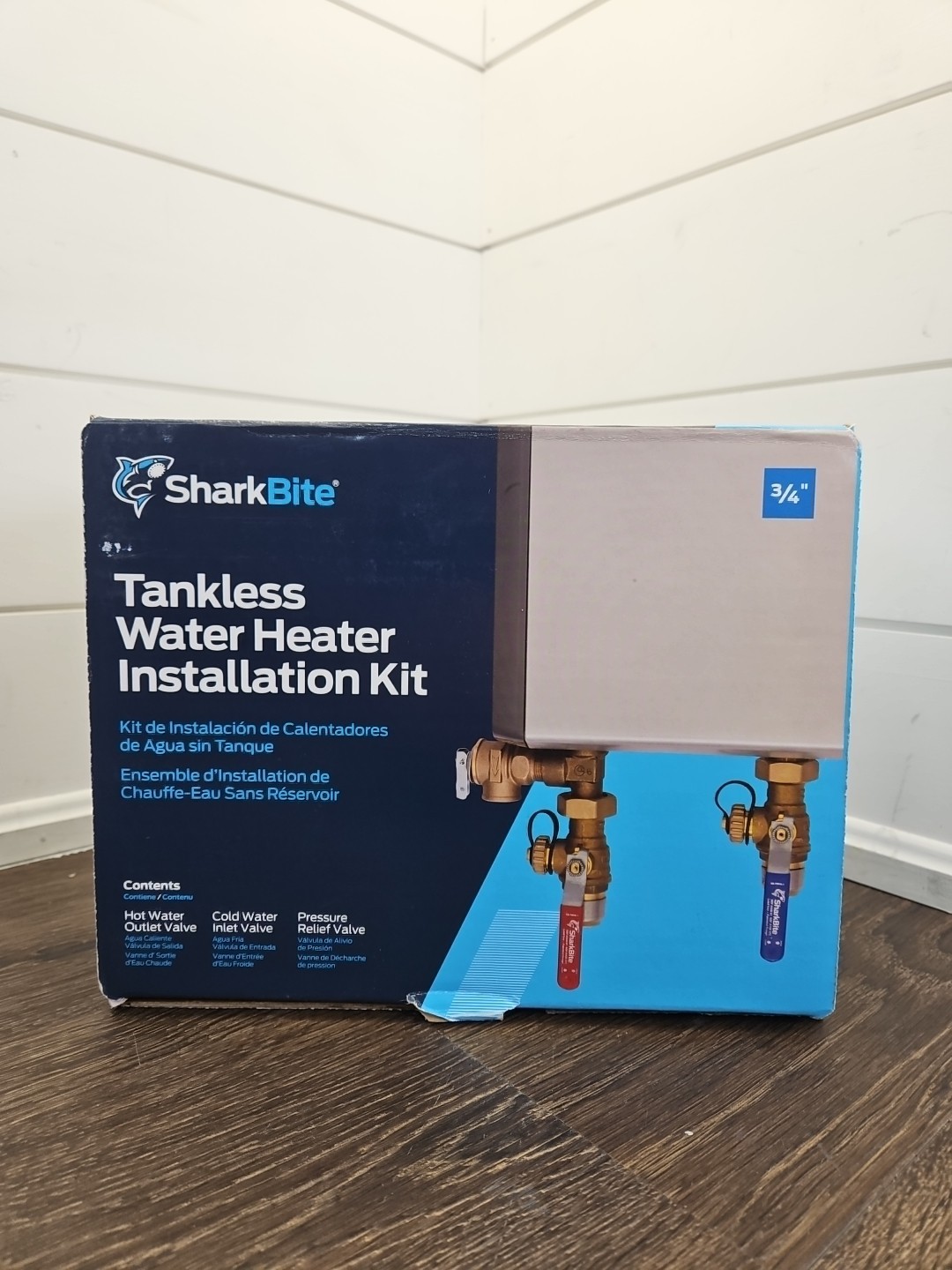 SharkBite 3/4 in. Tankless Water Heater Valves Installation Kit