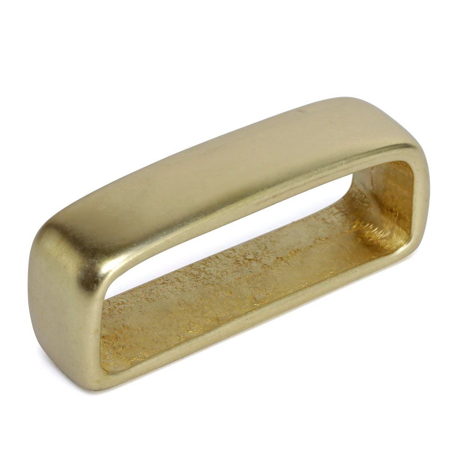 Belt Loop Keeper Stainless Steel Brass Alloy Men's Belt Buckle Fits 1 3/8" (3...