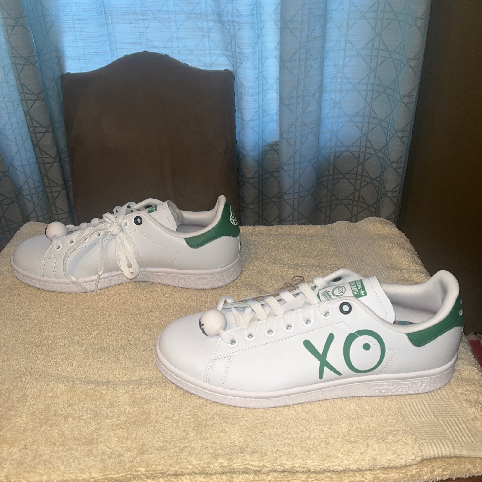 Adidas Stan Smith X André Saraiva Love Union  Shoes HQ6862  Size 7.5 Men’s "NEW"