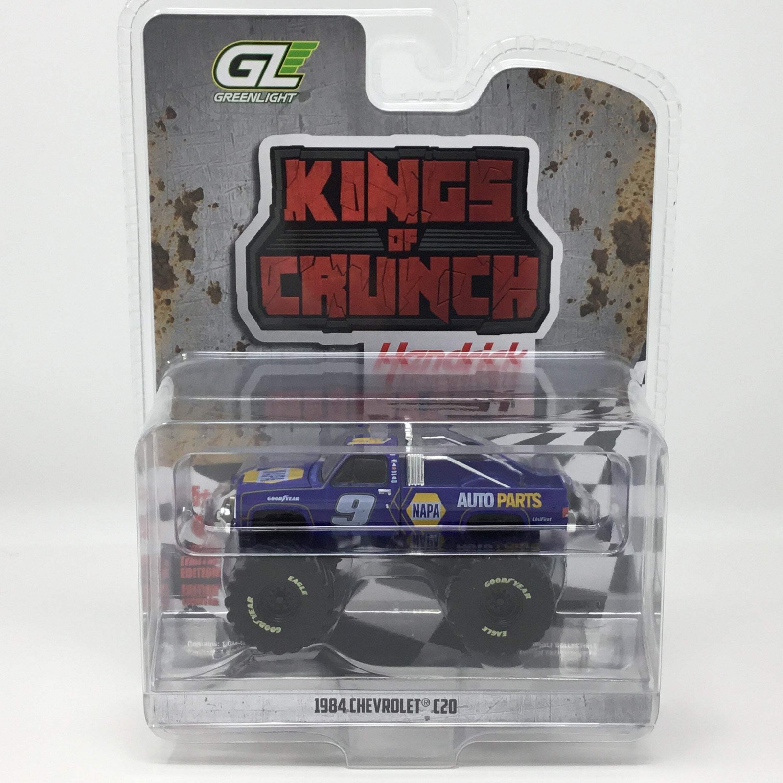 Chase Elliott 1984 NAPA Chevrolet C20 Kings of Crunch 1:64 Diecast