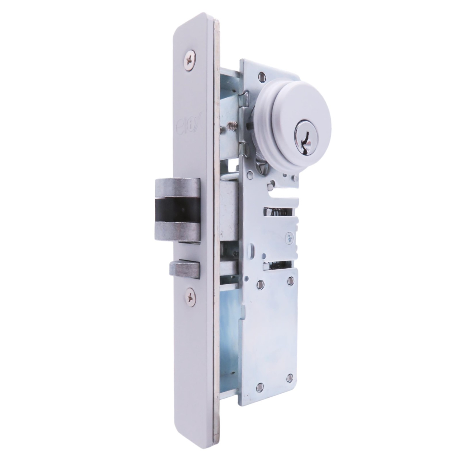 elox Narrow Stile Aluminum Door Mortise Deadlatch Lock