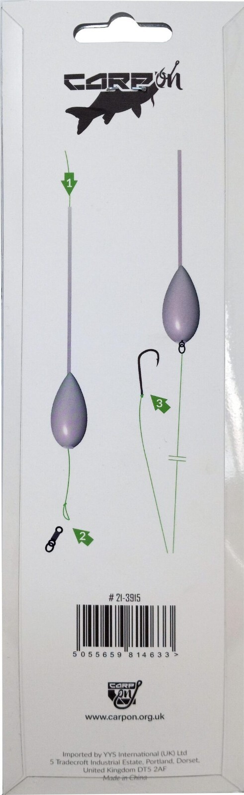 Carp ON Inline Controller Surface Float Carp Coarse Surface Controller Fishing