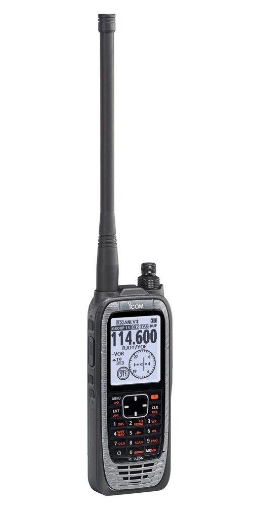New ICOM A25N NAV/COM GPS Bluetooth Transceiver