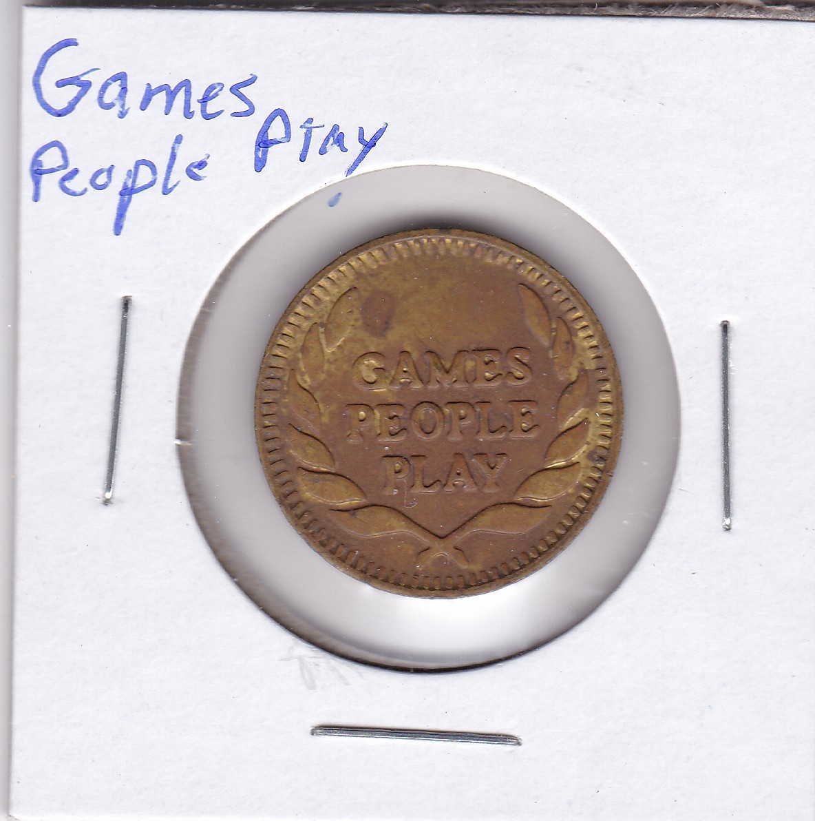 Games People Play Token