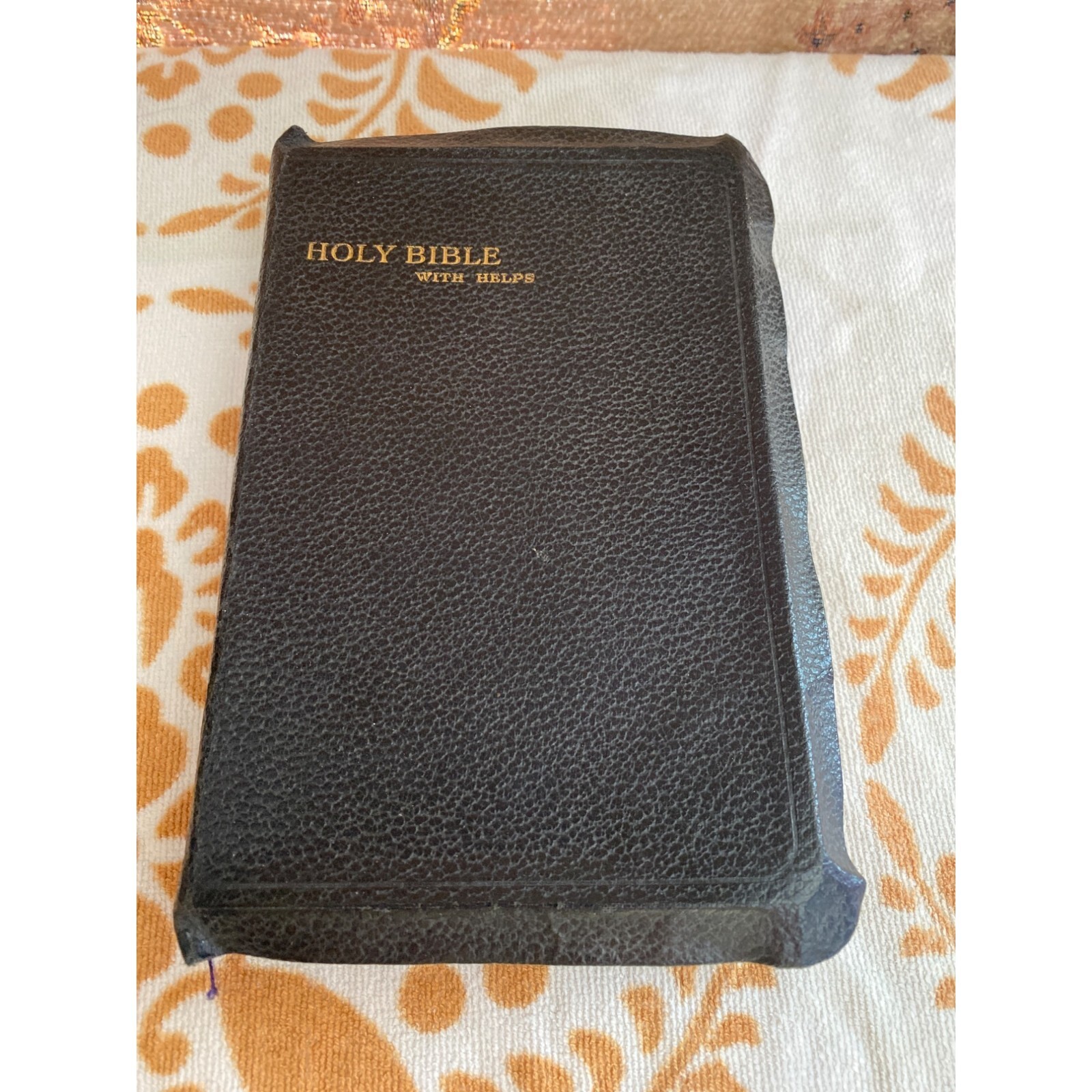 Holy Bible with helps dated 1938