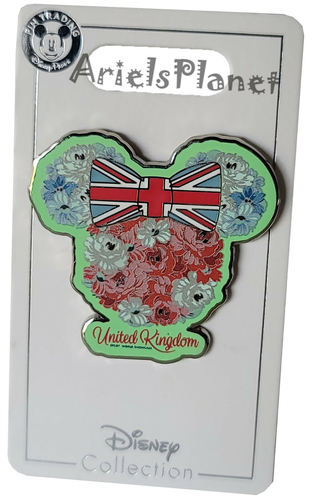 Disney Parks Epcot World Showcase United Kingdom Mickey Mouse Icon Pin