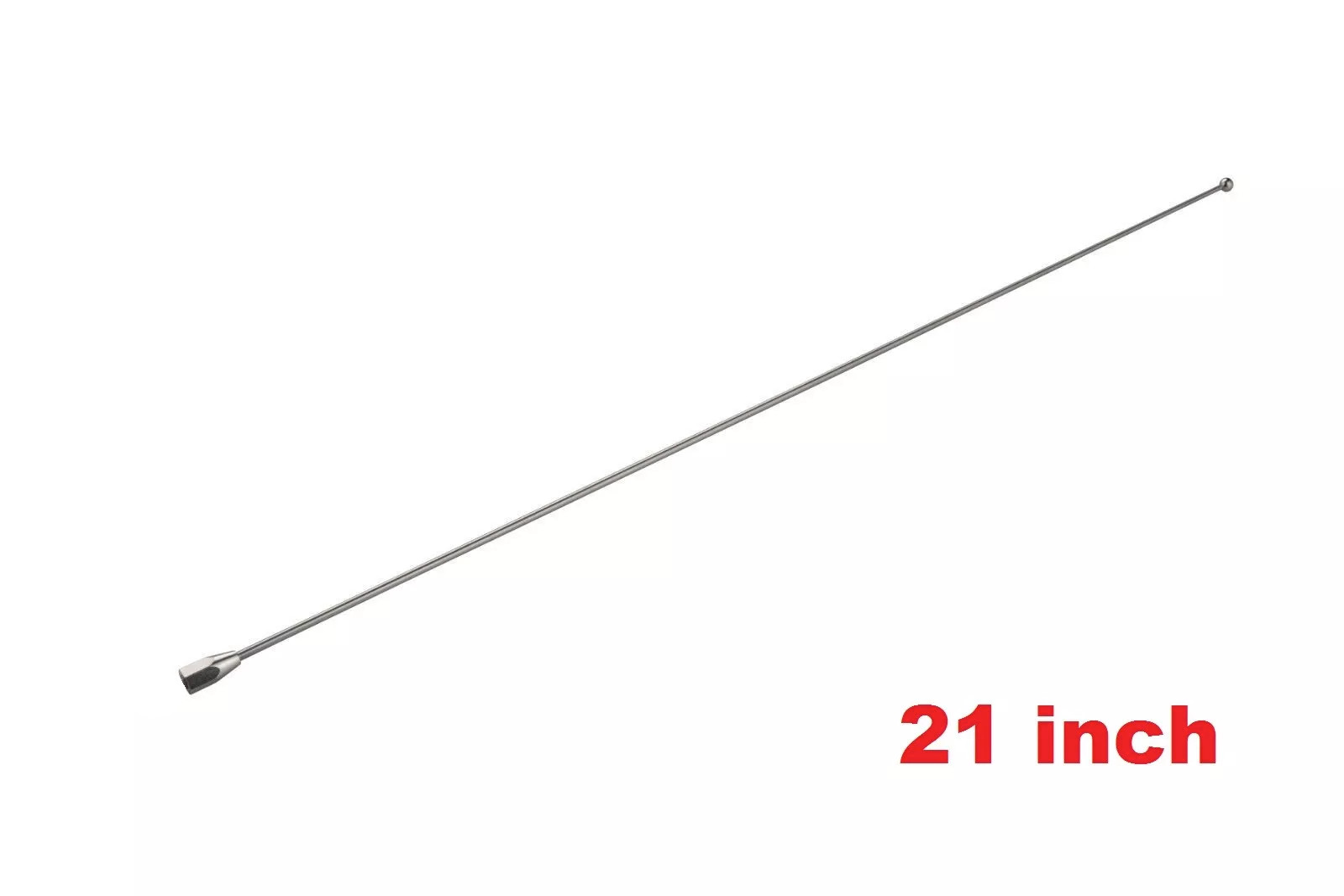 21" Stainless Steel AM/FM/XM/CB Antenna Mast Radio for Kawasaki Vulcan VN1700