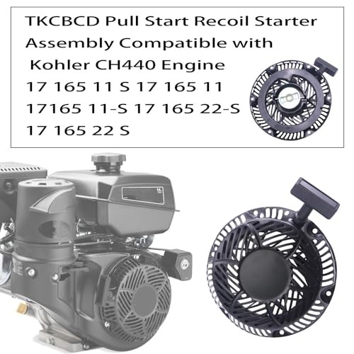 Recoil Starter Assembly Compatible with Kohler CH440 Engine 17 165 11 S 17 165