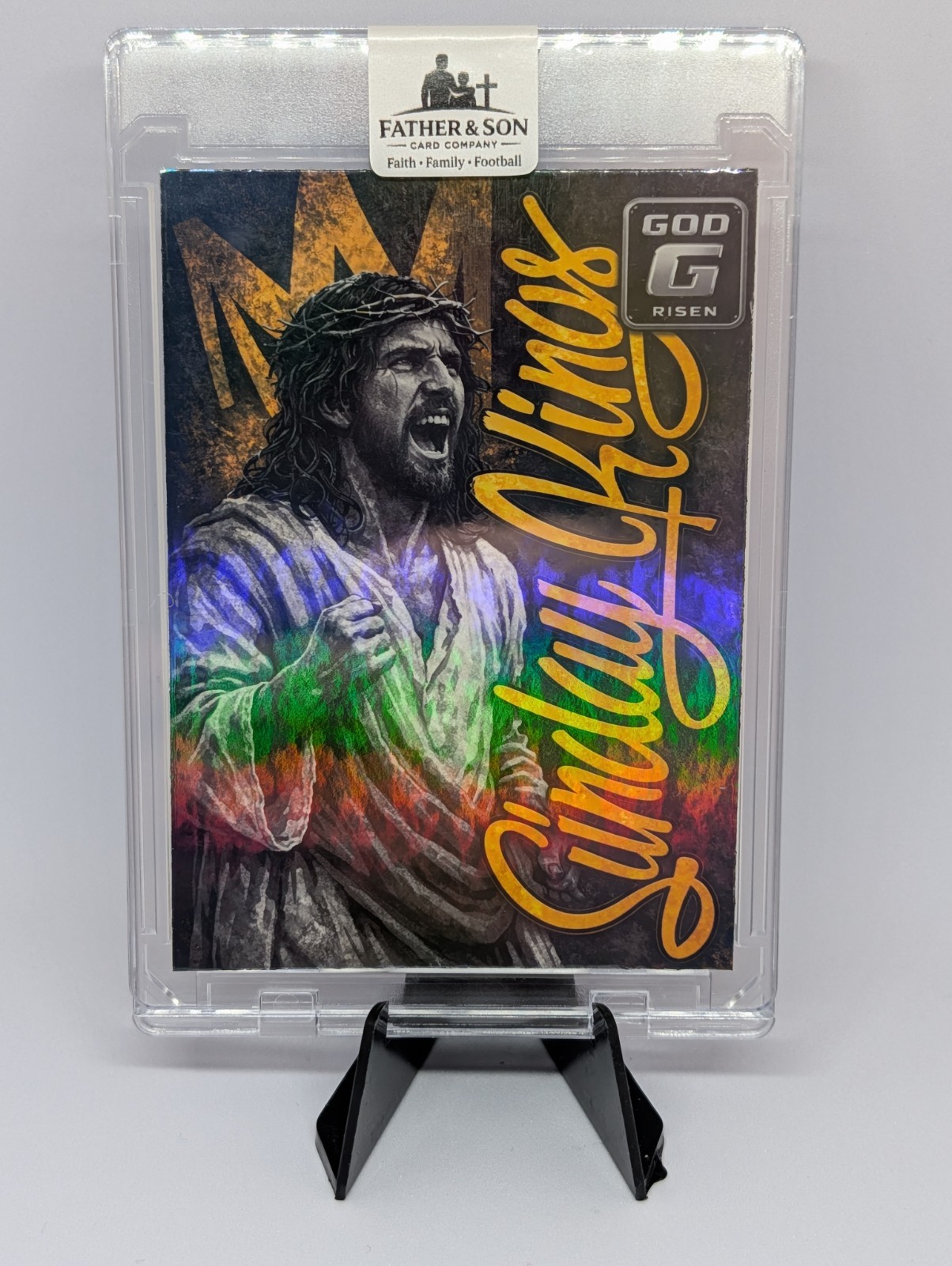 Black Sunday King of Kings GOD RISEN SERIES 2026 Father & Son Card Company