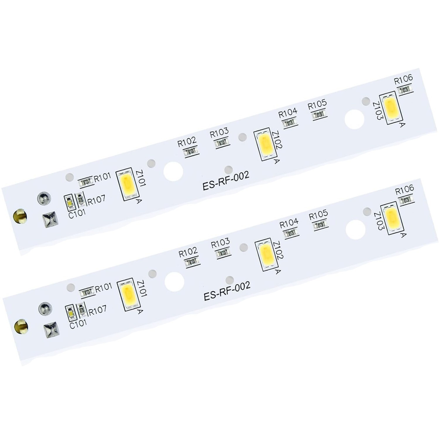 2PCS WR55X26671 PS11767930 AP6035586 LED Light Board for GE Refrigerators