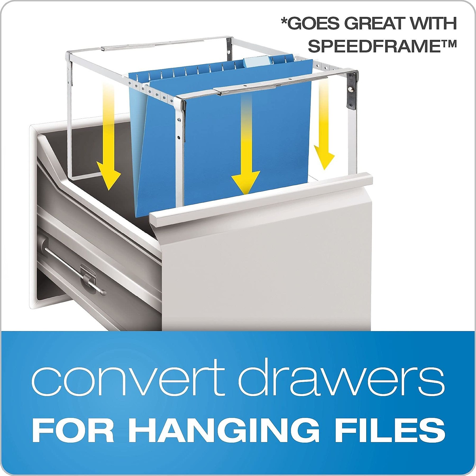 Reinforced Hanging File Folders Letter Size Black Office Supply