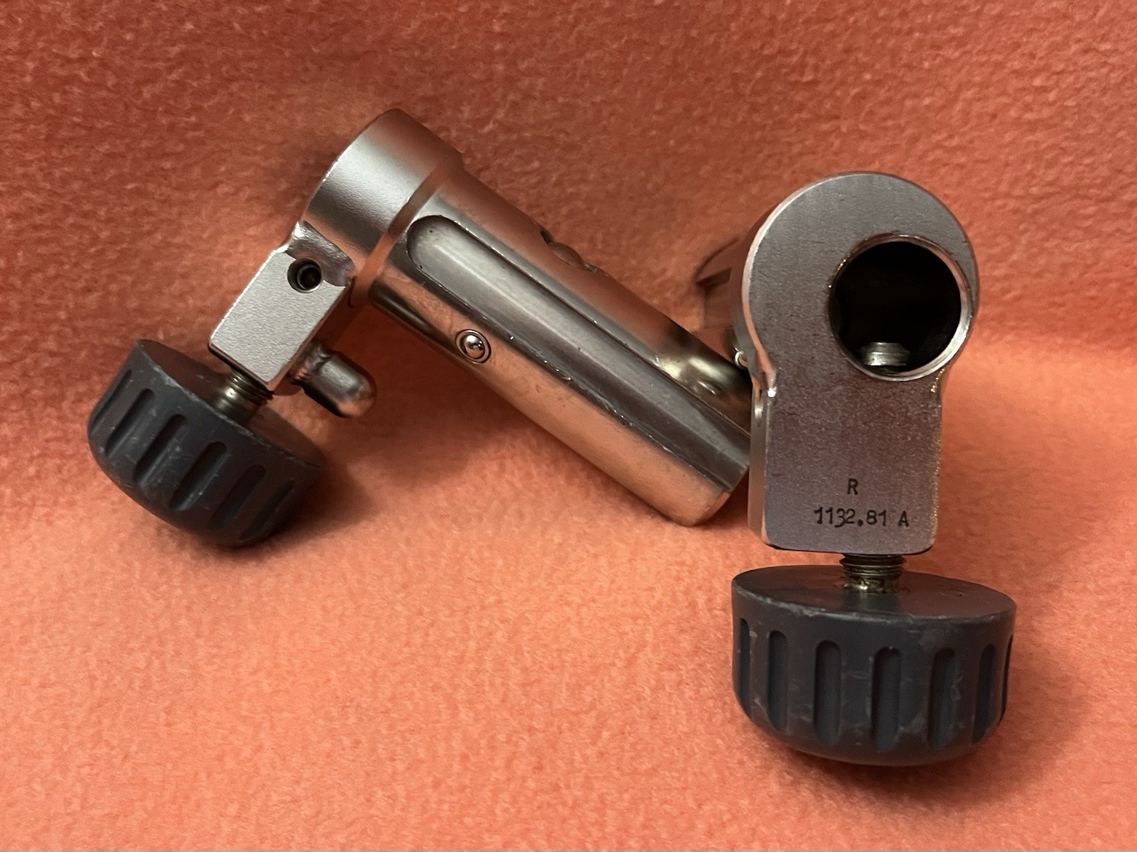 Getinge • Left & Right Maquet Pole Clamp Table Attachments • 1132.81A