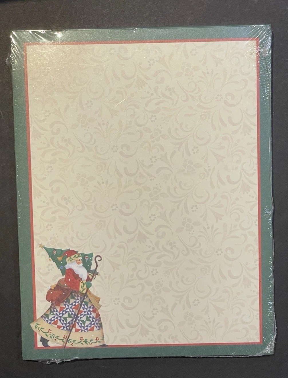 Lang 60 Sheet Note Pad Santa’s Journey Jim Shore 2007 2009035