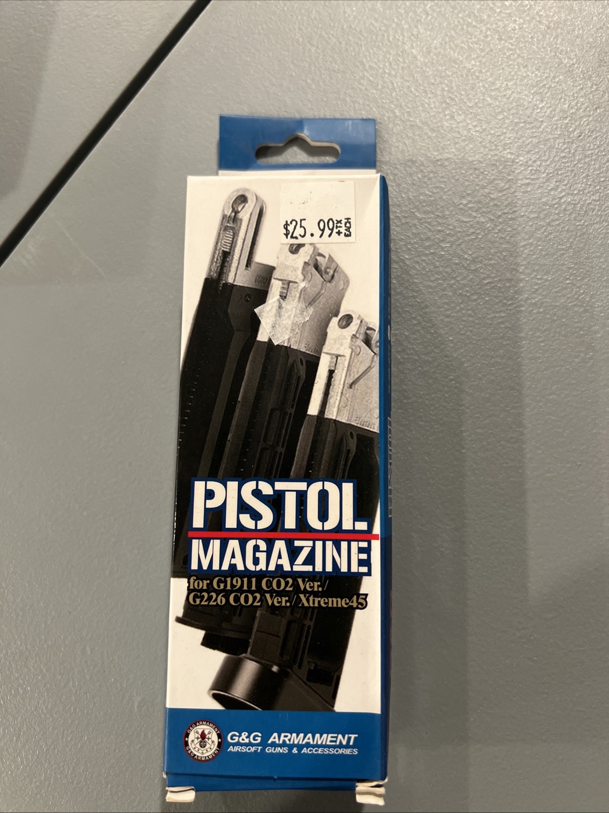 G&G Armament G19199 C02 Ver. G226 C02 Ver. Xtreme45 Magazine