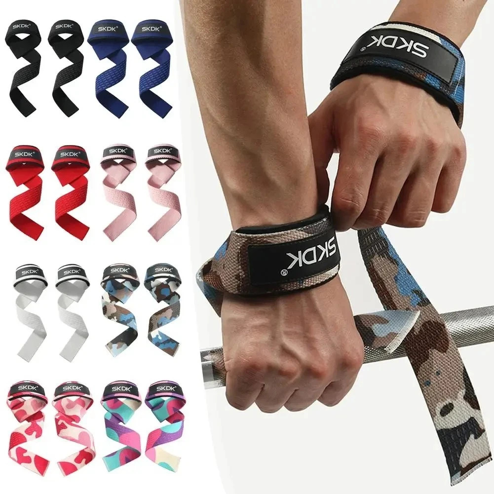Weight Lifting Straps, Deadlift, Powerlifting Wrist Wraps for Gym Workout