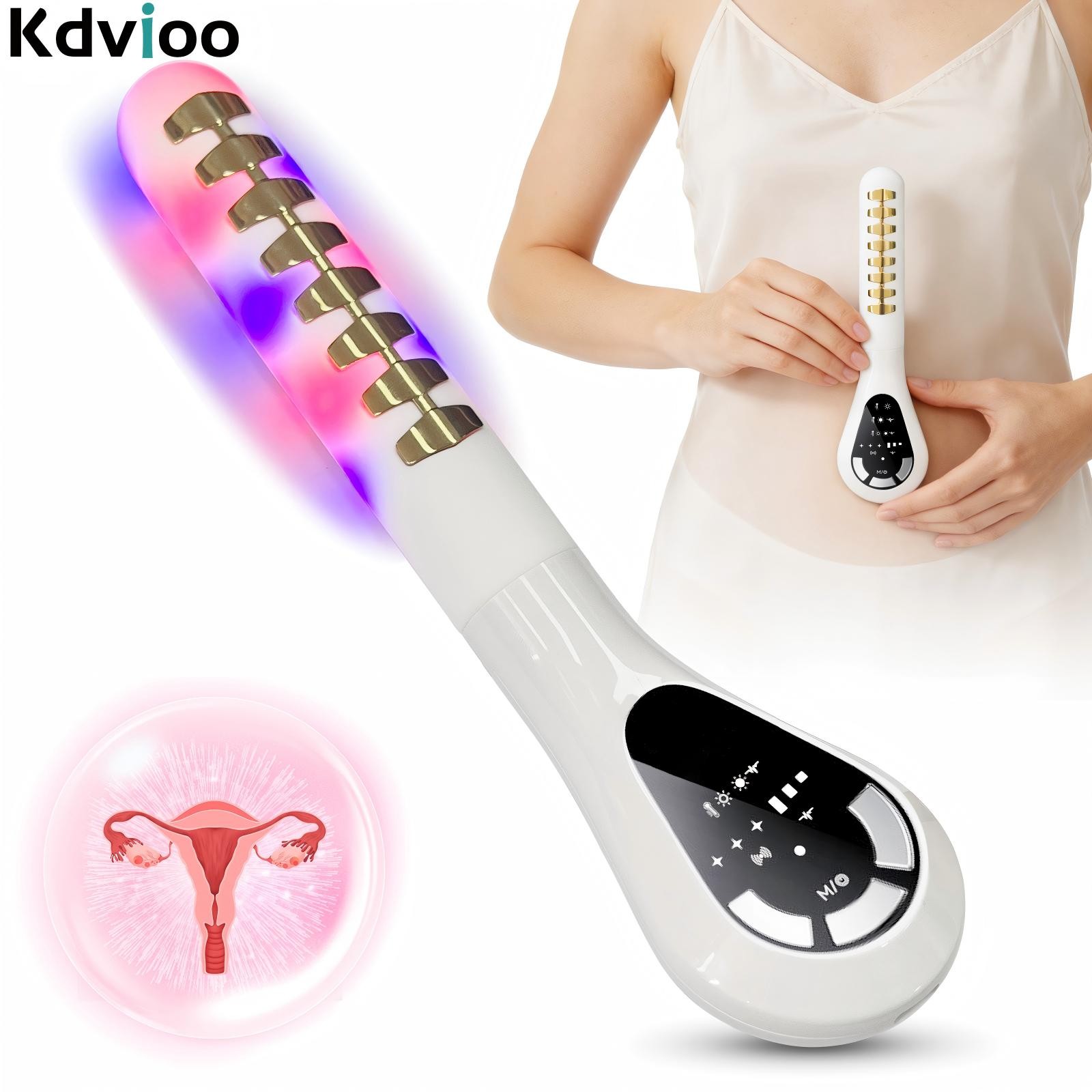 Pelvic Floor Trainer With Red Blue Light And Heat For Vaginitis And Rejuvenation