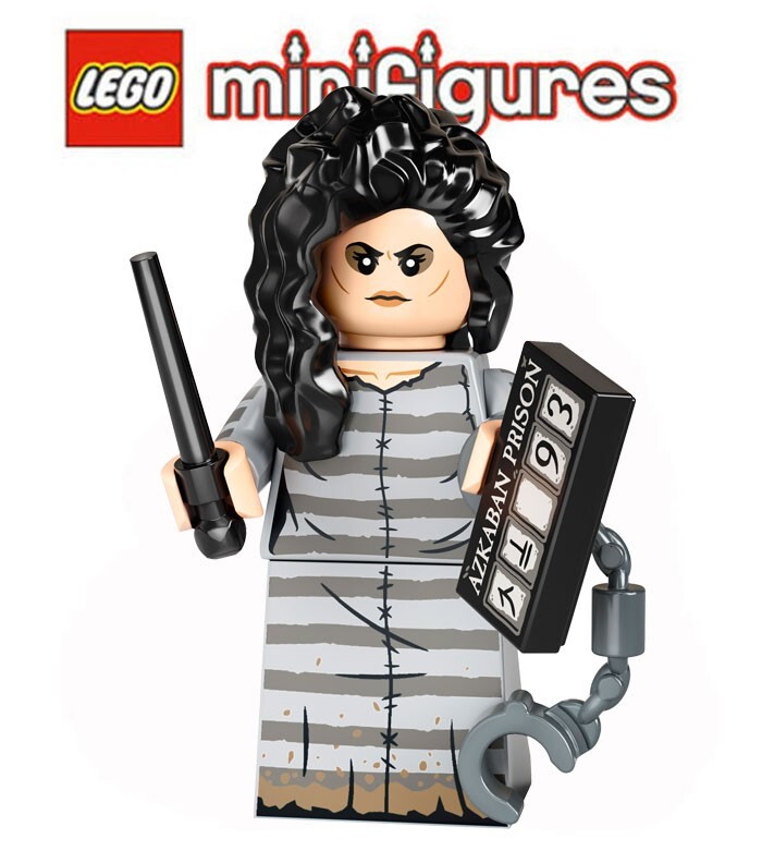 LEGO Harry Potter Series 2 Bellatrix LeStrange Minifigure 71028 New Opened CMF
