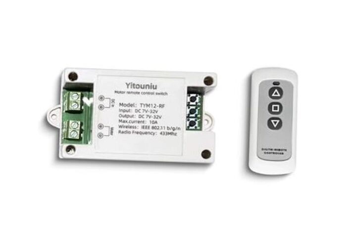 Tuya Smart WiFi/Bluetooth DC Motor Controller 10A 7-32V Reversible Switch with