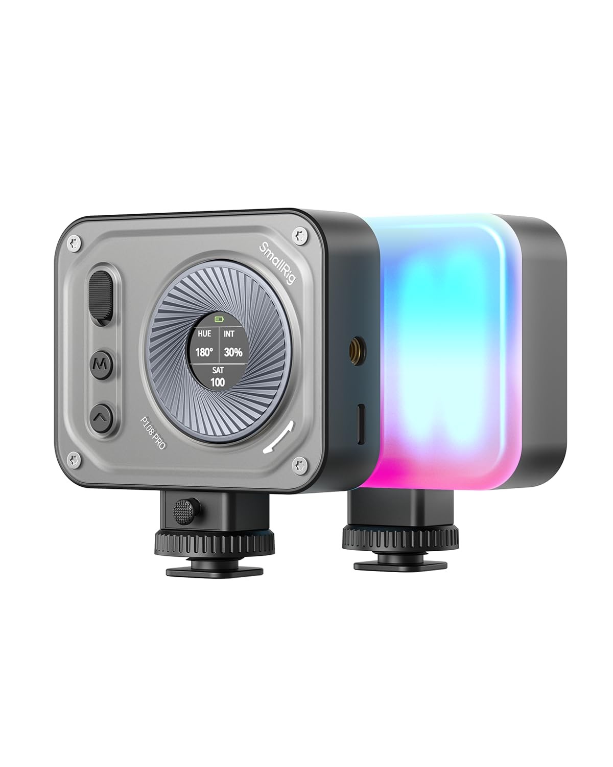 Vibe P108 Pro RGB Video Light Portable LED Camera Light Photography CRI95+