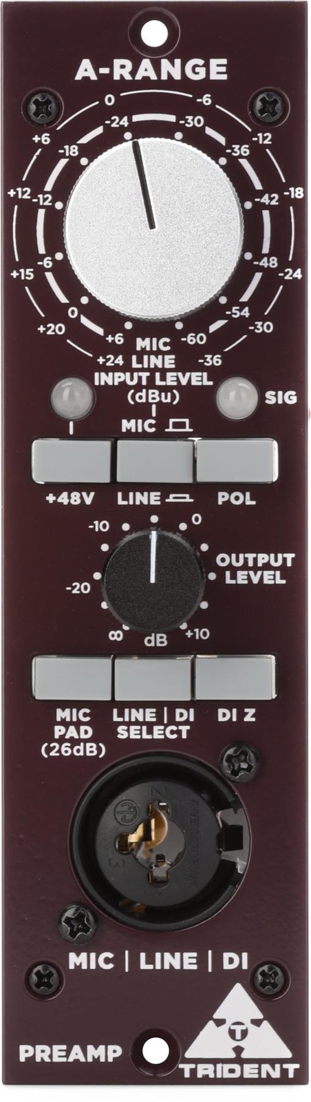 Trident Audio Developments A-Range 500 Series Mic/Line/Instrument Preamp