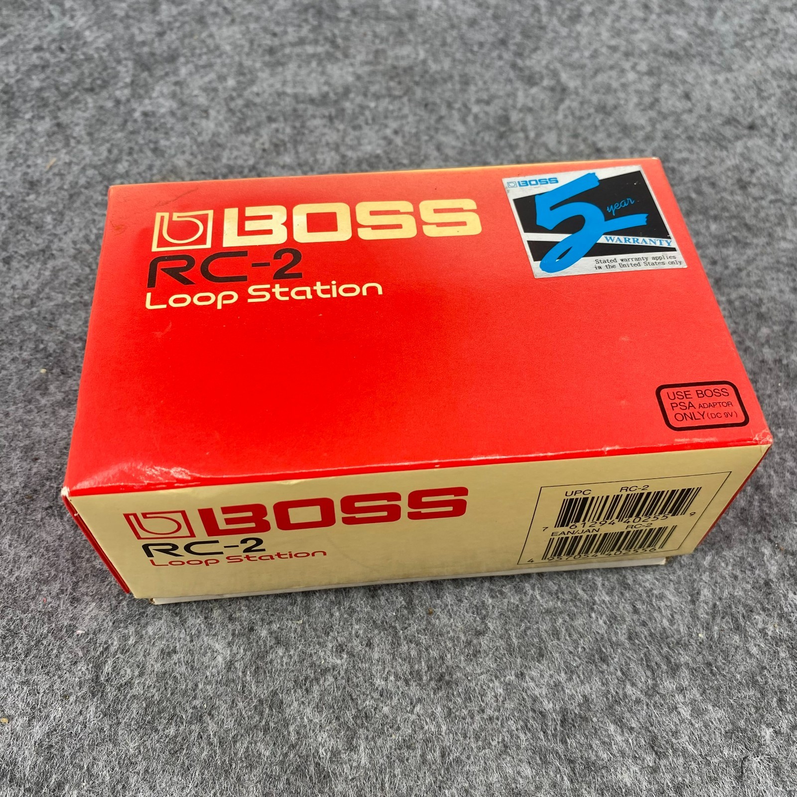 BOSS Loop Station RC-2 With Box