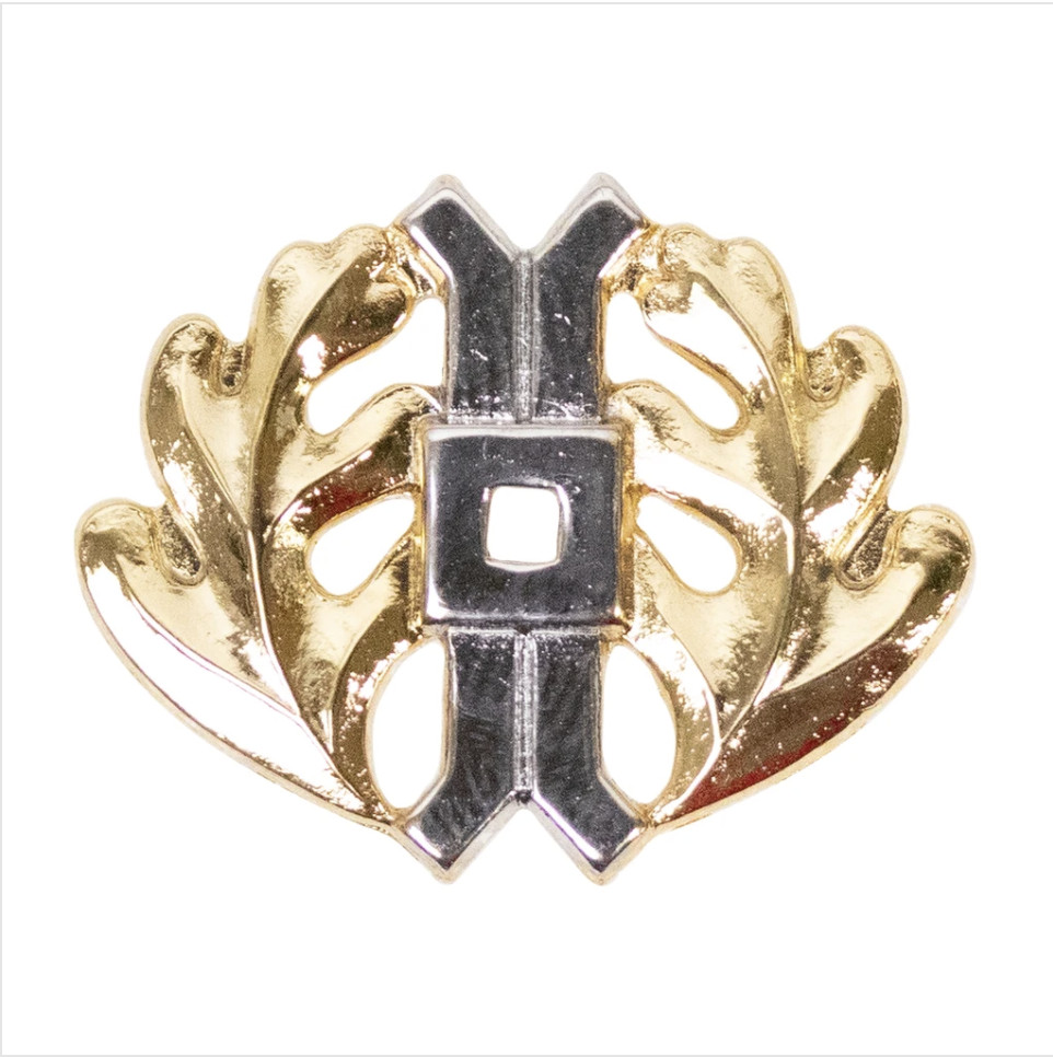 GENUINE U.S. NAVY COLLAR DEVICE: JUDGE ADVOCATE