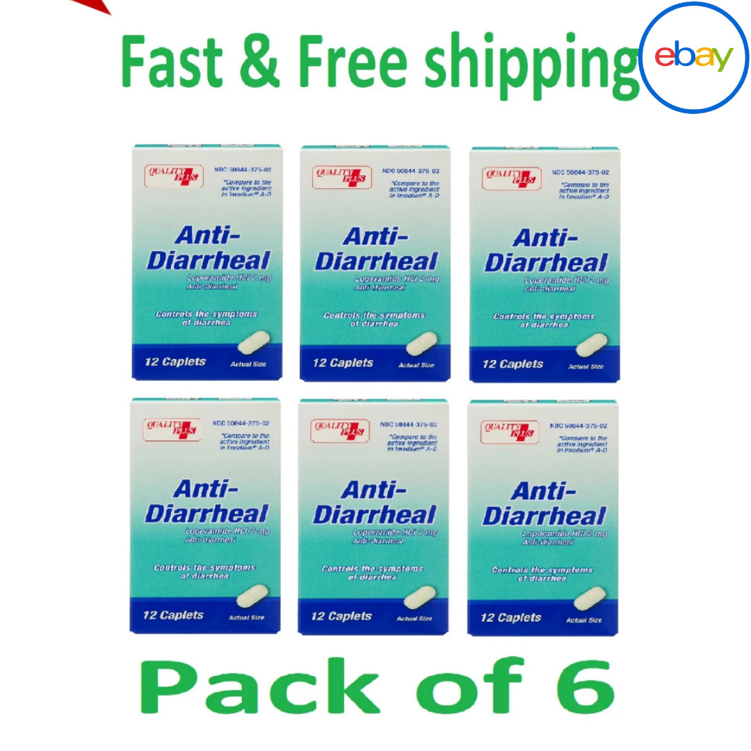 6 BOXES Anti-diarrheal Medicine 2mg Tablets Quality Plus best price