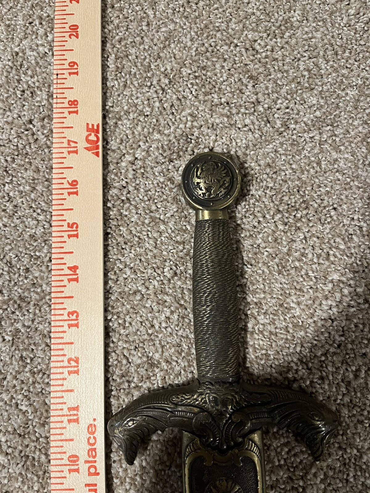 King Arthur Decorative Dagger 15”