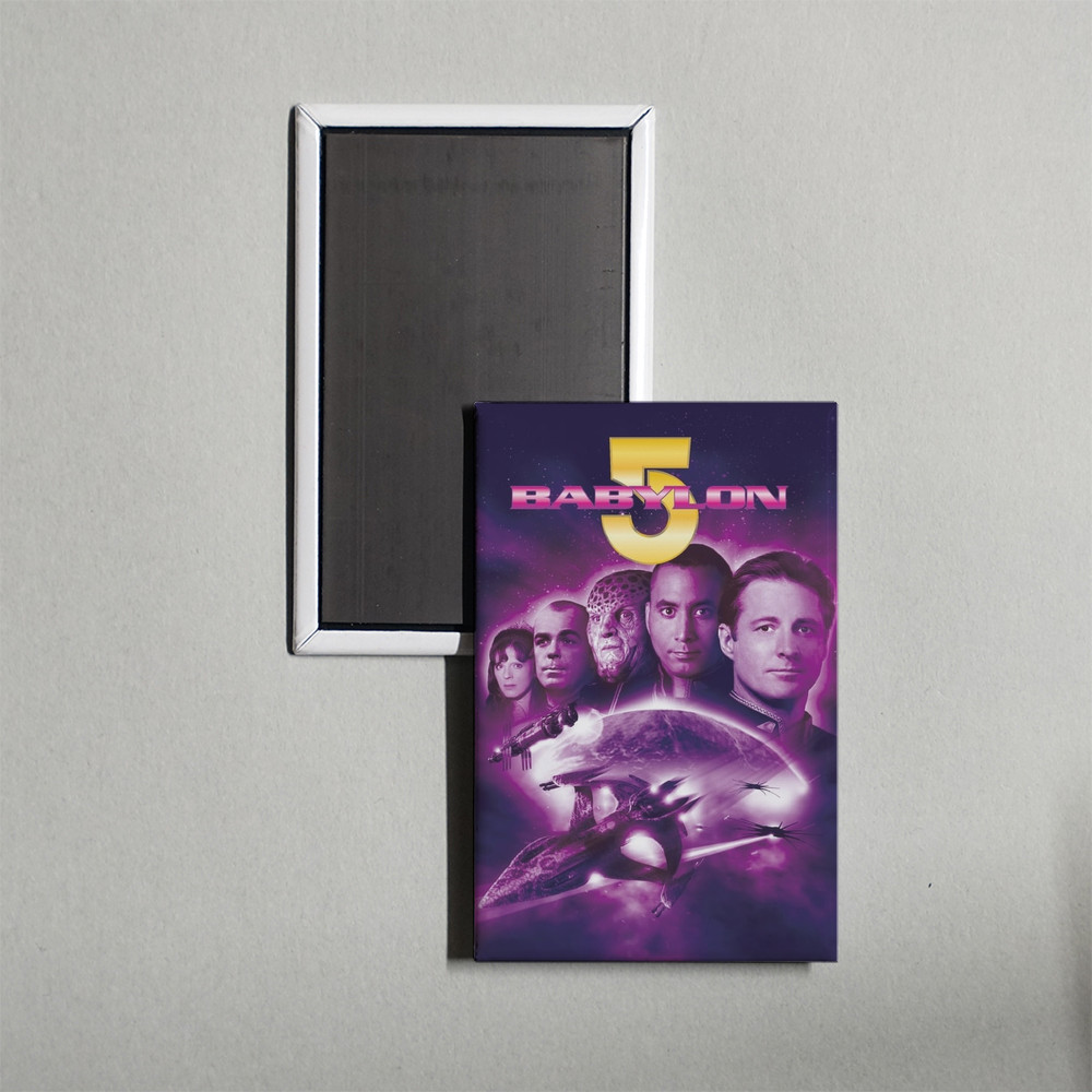 Babylon 5 Mini TV Show Poster Fridge Locker Magnet