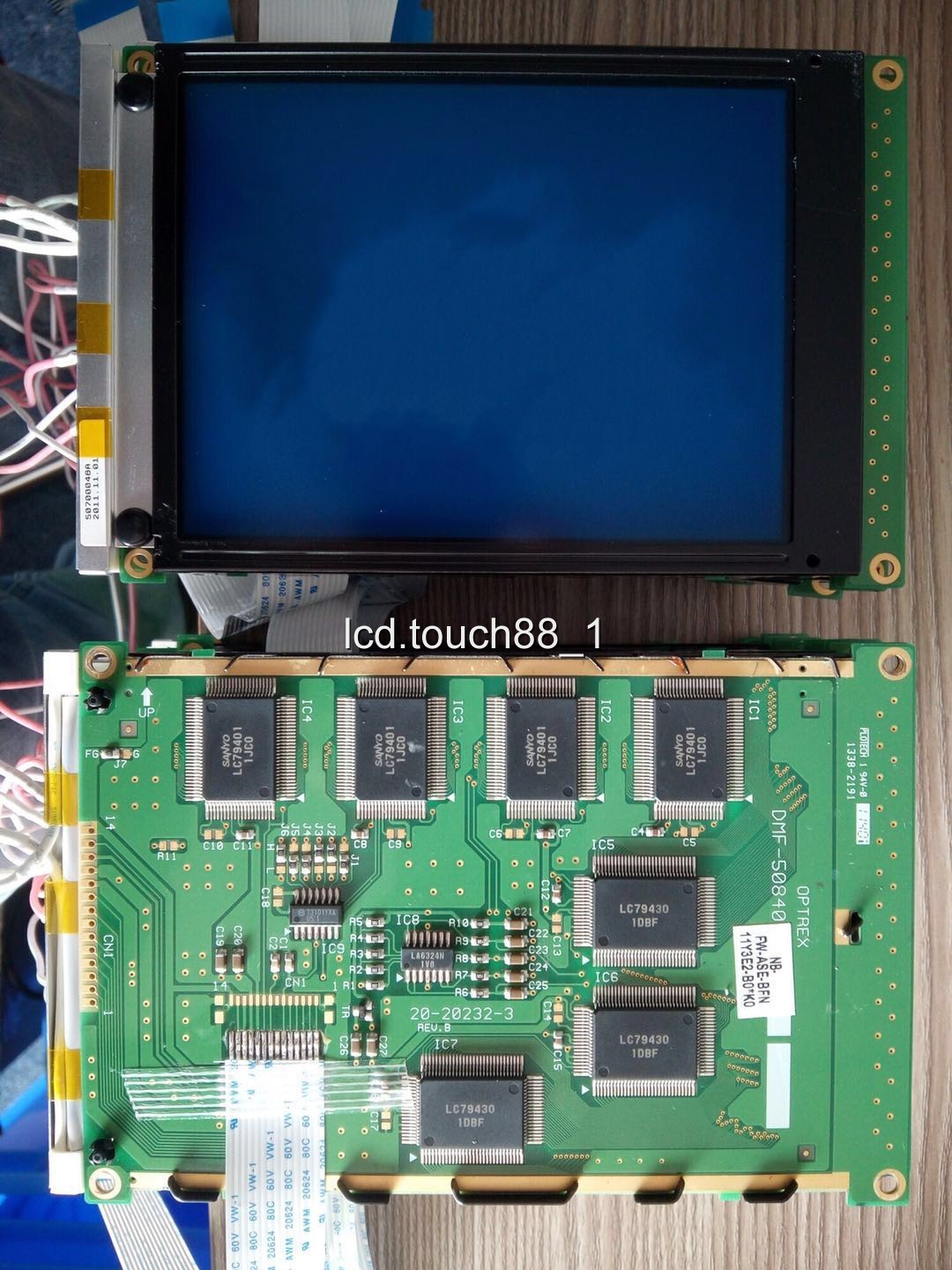 Original 3.5'' TFT LQ035Q7DB05 LCD Display Screen Panel For sharp 320*240