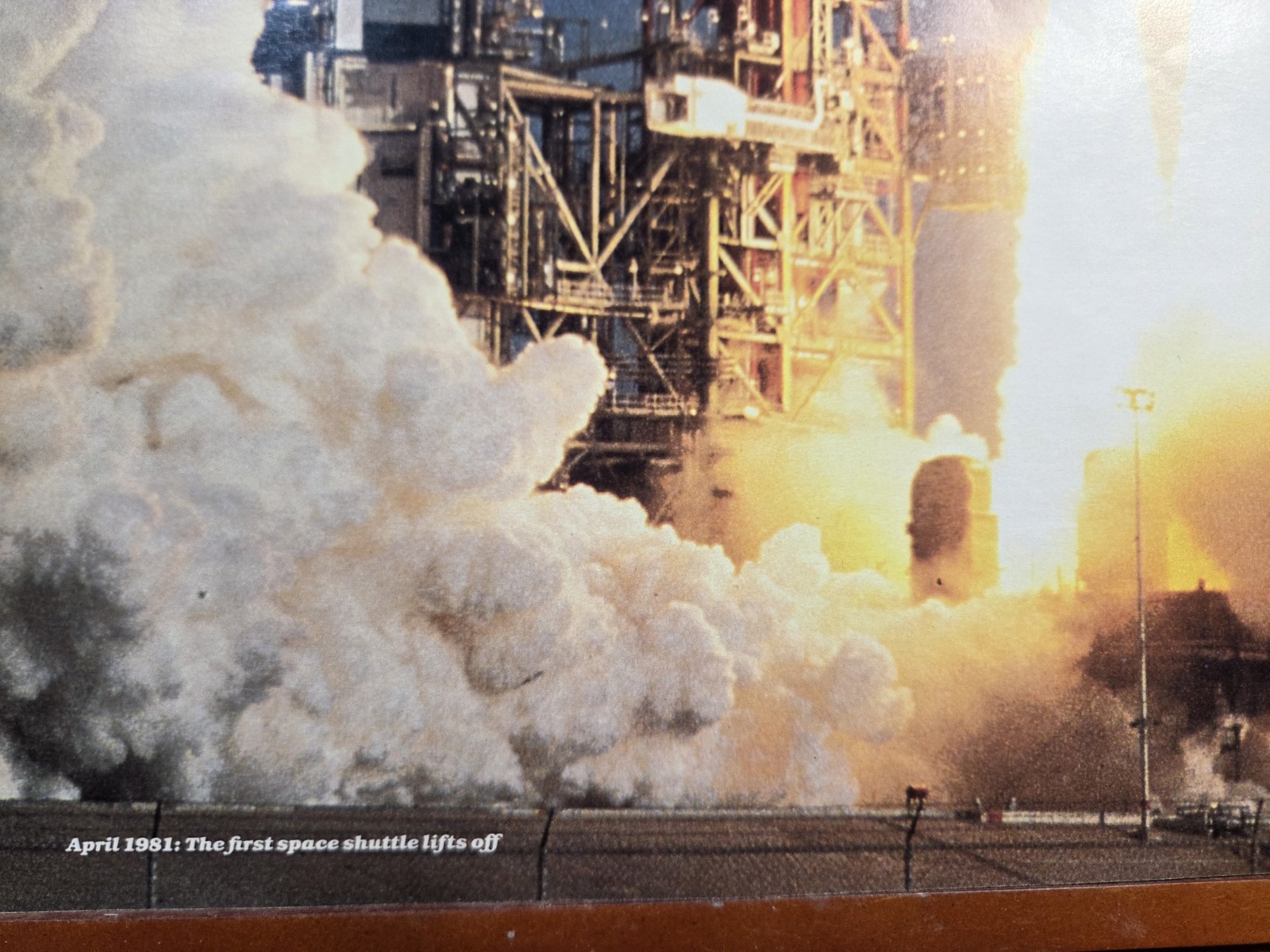 Space Shuttle Columbia First Launch Poster NASA VINTAGE PRINT
