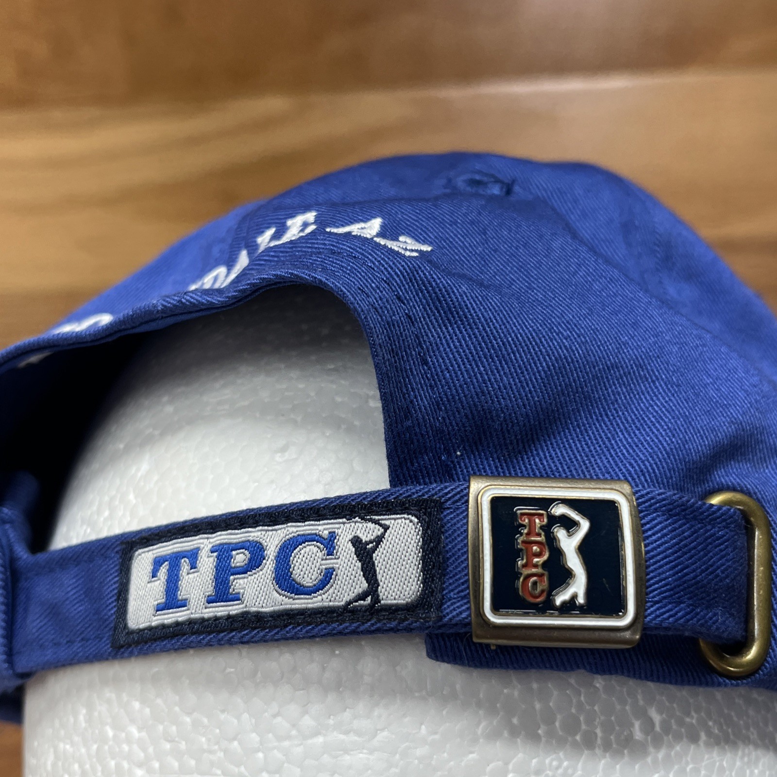 TPC Scottsdale Hat Blue Ahead Adjustable Strapback Embroidered Golf Cap