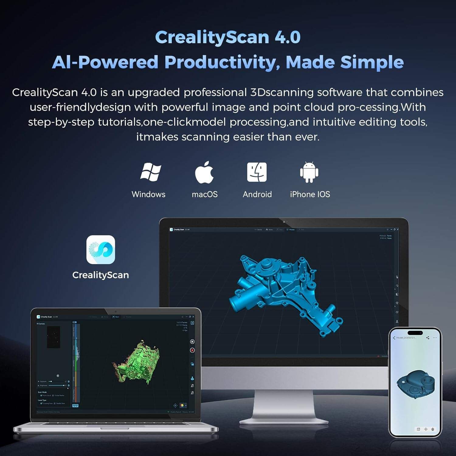 Creality Sermoon S1 3D Scanner