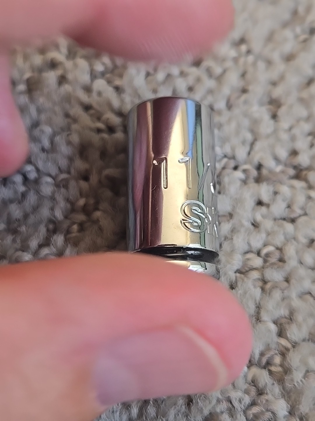 S-K 11/32" 6pt Shallow Socket 1/4" Drive SK 329