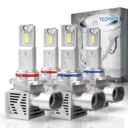 Fog Combo w/18000 RPM Cooling Fan +900% Super Brighter 6500K Xenon 9005+9006