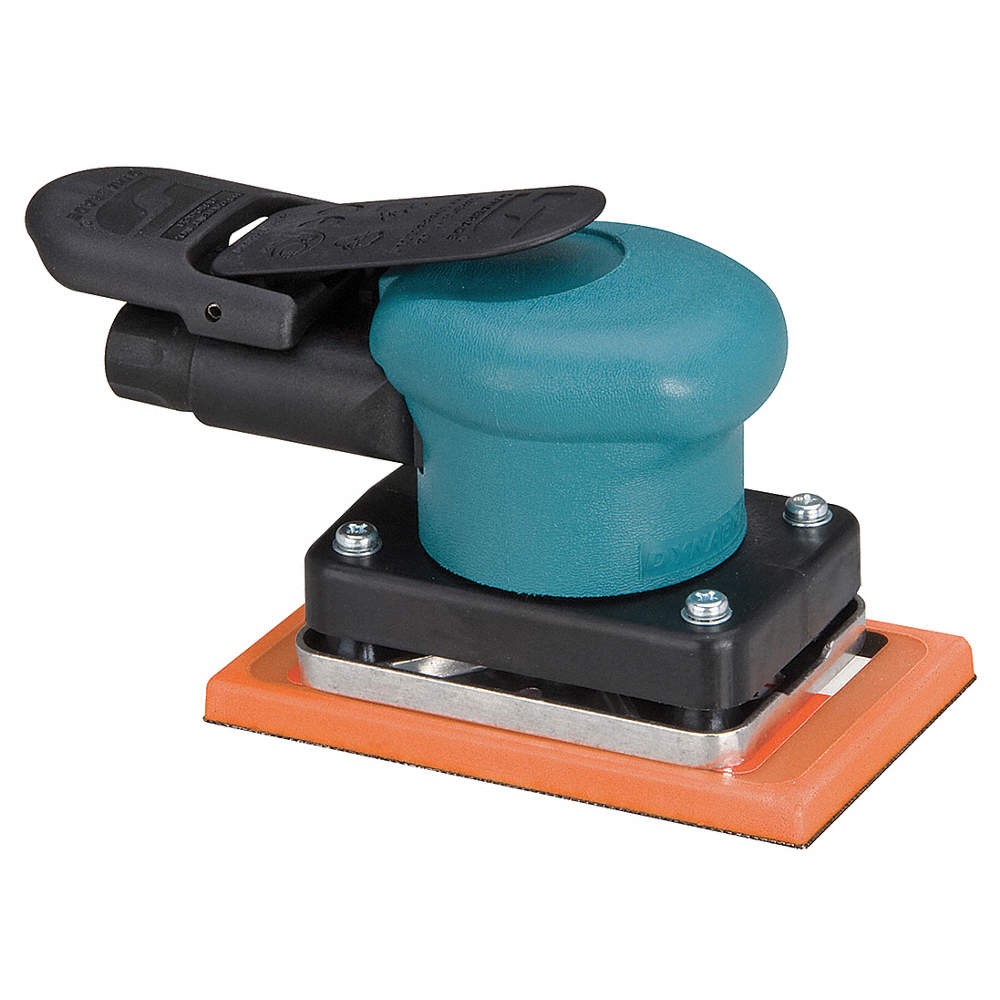 DYNABRADE 58503 Air Sheet Sander,0.15 hp,6 1/4 in,1.76lb 25H991