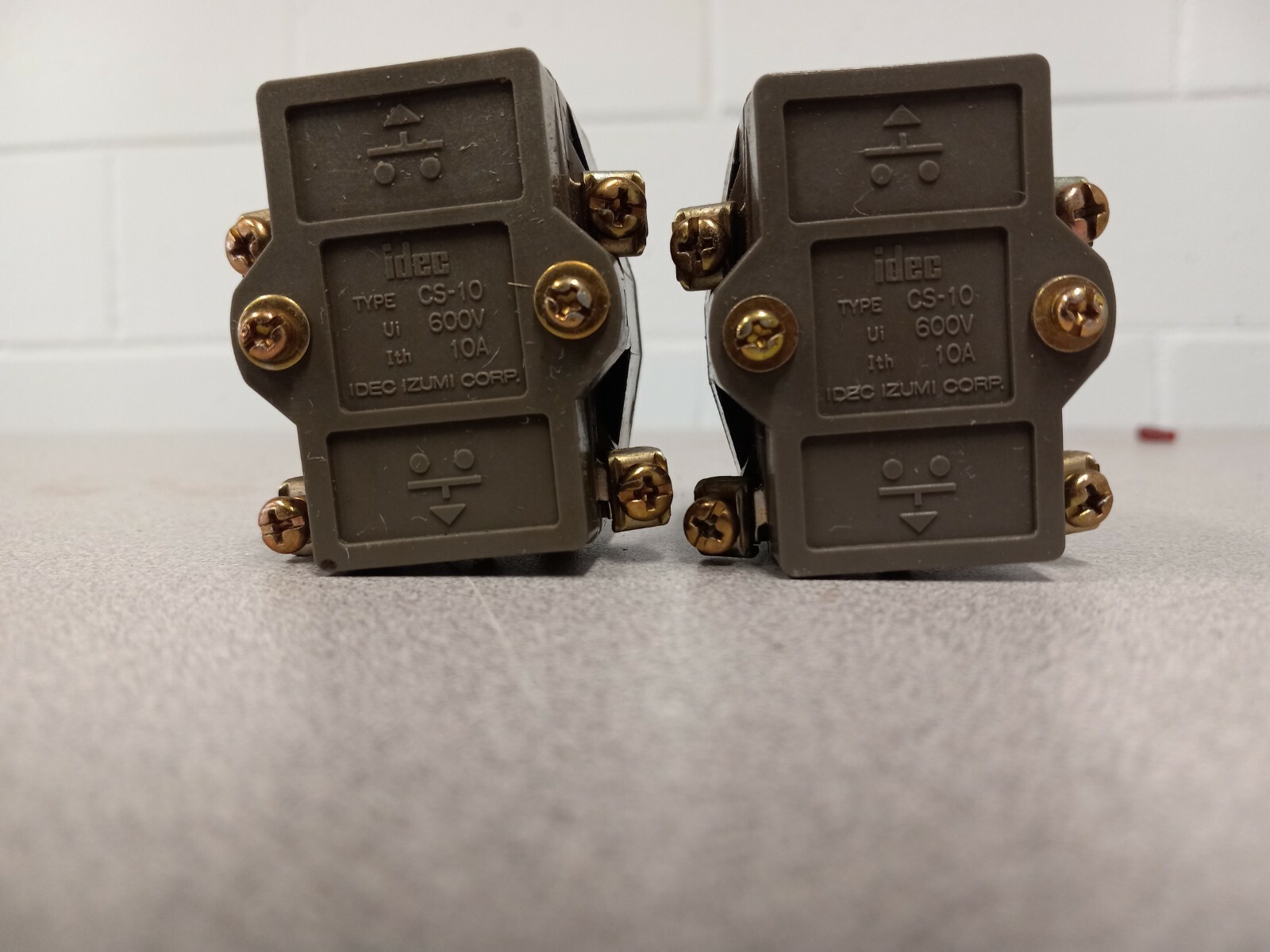 Idec Type CS-10 Fanuc Manual Feed Switch
