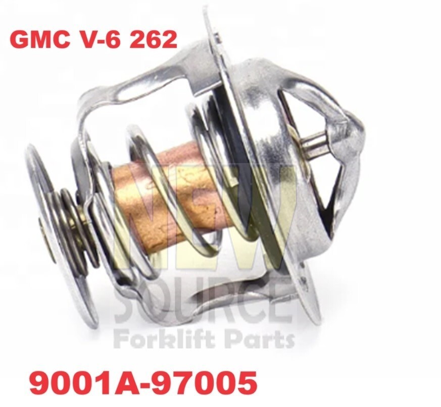9001A-97005 TOYOTA FGAU50 FORKLIFT GMC 4.3L V-6 262 THERMOSTAT   TO010G43