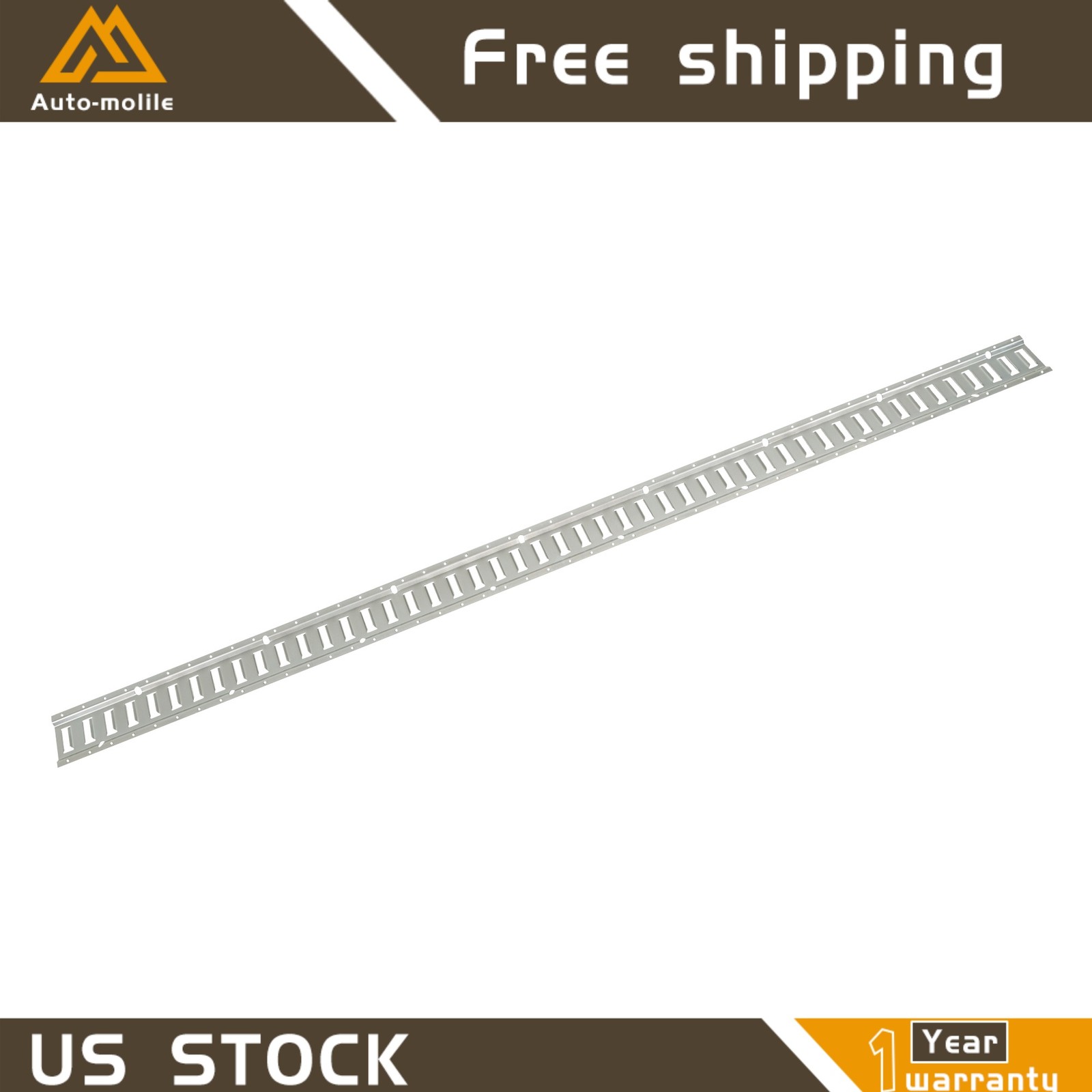 8' E Track Tie Down Rail System Multi Purpose High Quality For Van Truck 28 Pack