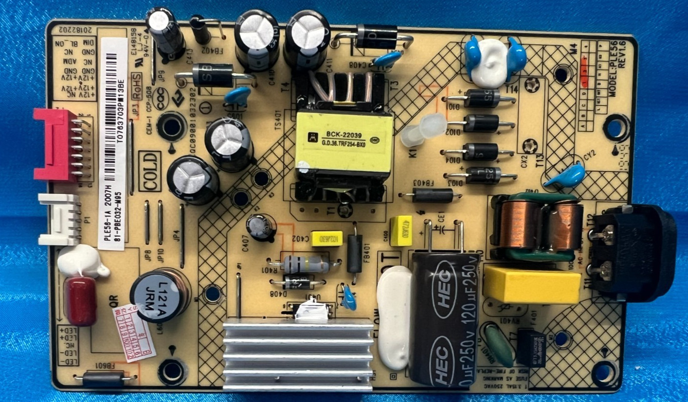 TCL 32S327 Power Board 81-PBE032-M95 PLE56