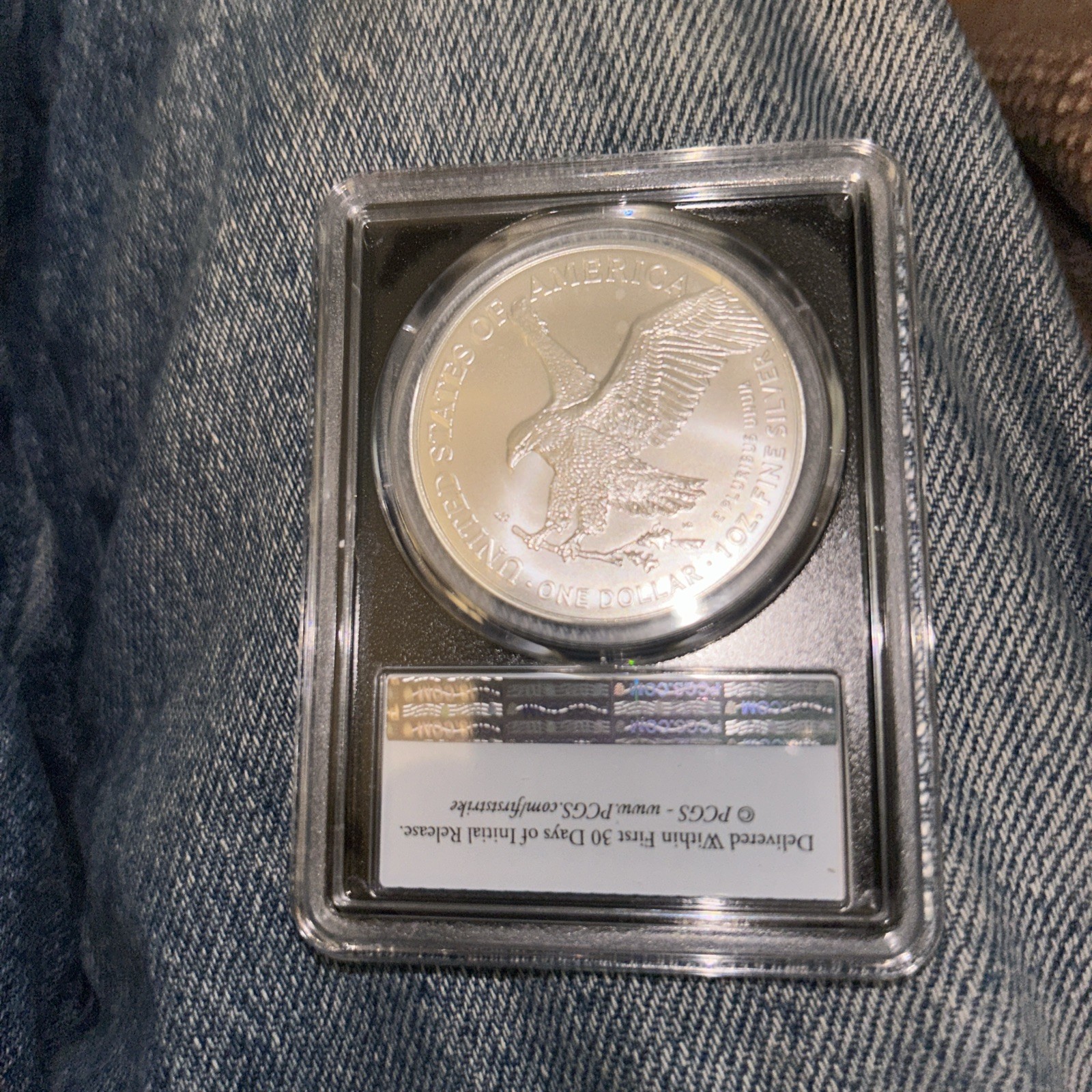 2026 $1 American Silver Eagle PCGS MS70 First Strike .999