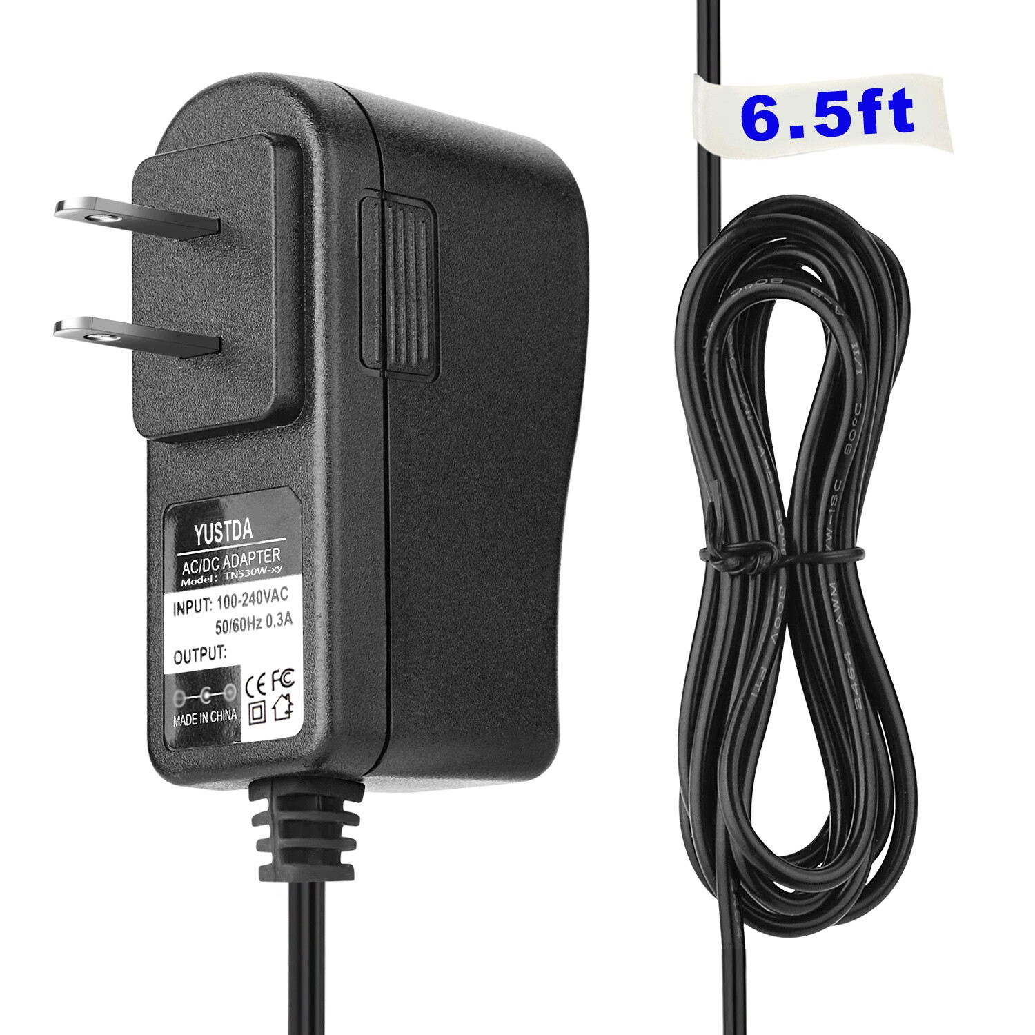 AC/DC Adapter For SHARP EL1611P 1601H 1801A 1801L 1801C Printing Calculator