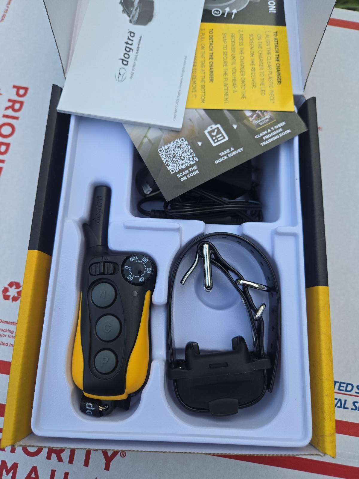 Dogtra iQ Mini Remote Dog Training Collar, Lot A, READ