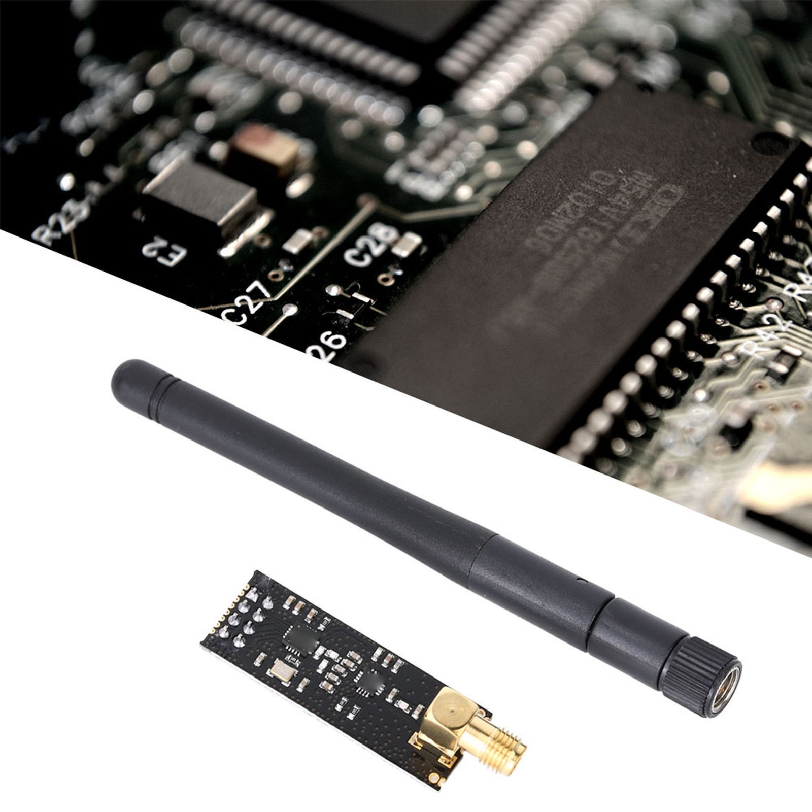 2 Pcs Wireless Transceiver Module High Power For Long Distance Communication Use