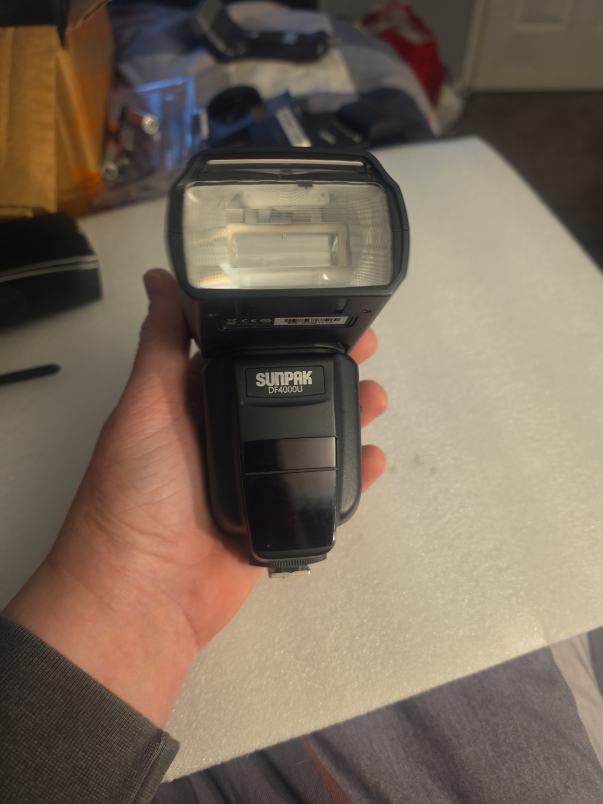 Sunpak DF4000U Camera Flash for Canon and Nikon