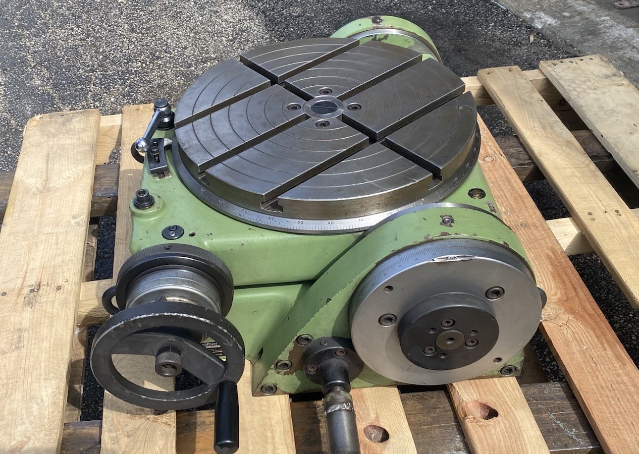 Walter RIS400 G Precision Tilting Rotary Table Horizontal Vertical Boring Mill ￼